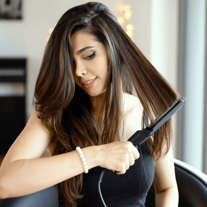 Tourmaline Ionic Flat Iron Hair Straightener