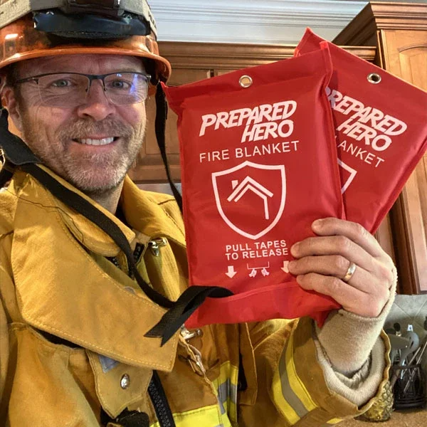 Prepared Hero Fire Blanket