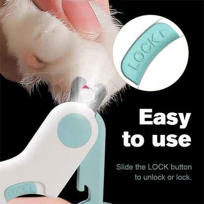 Professional LED Pet Nail Clipper for Cat | Dog