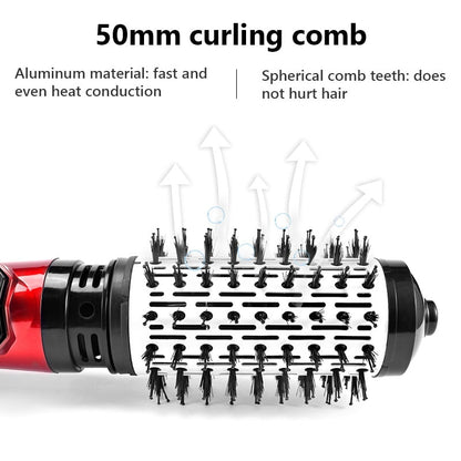 3-in-1 Hot Air Styler and Rotating Hair Dryer for Dry hair. curl hair. straighten hair