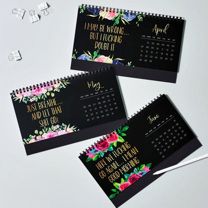 2025 Calendar with Fun Quotes and Planner