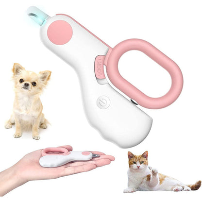 Professional LED Pet Nail Clipper for Cat | Dog