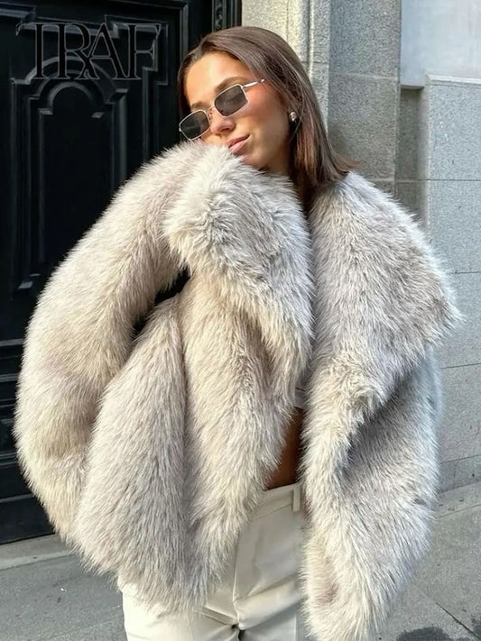 Macy Faux Fur Coat