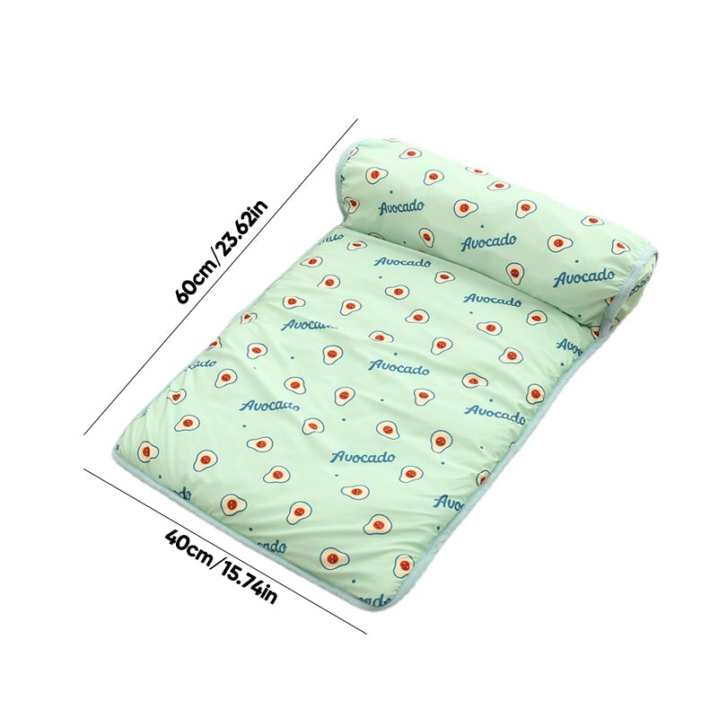 Pet Summer Cool Bed Ice Silk Cooling Mat for Dogs & Cats