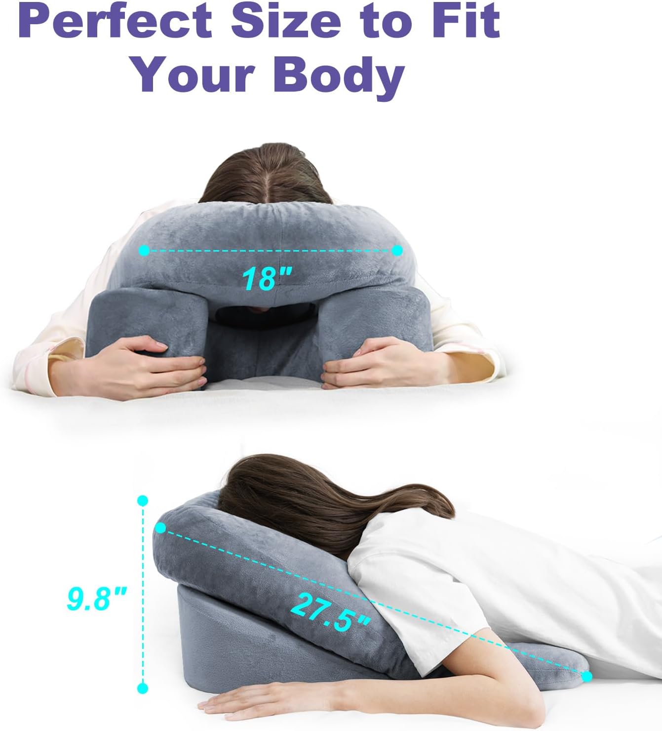 Face Down Pillow After Bbl Or Eye Surgery Stomach Sleeping Pillow