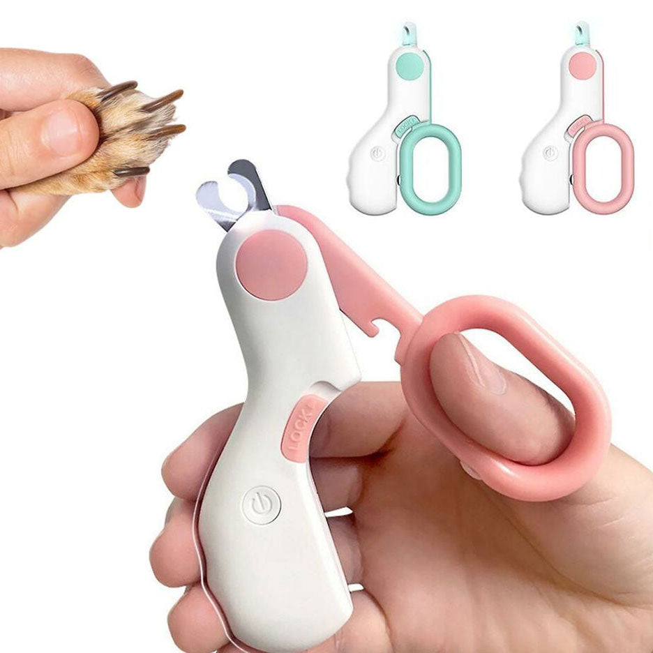 Professional LED Pet Nail Clipper for Cat | Dog