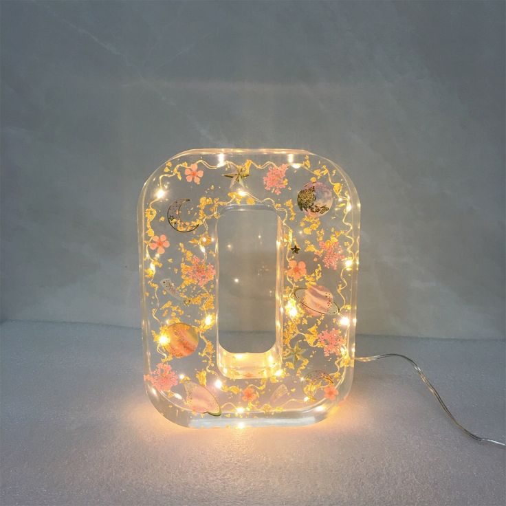 🎁Handmade Floral Night Light🎉