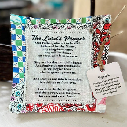 🔥Buy more save more-✝️Prayer Quilt With Cross Inside