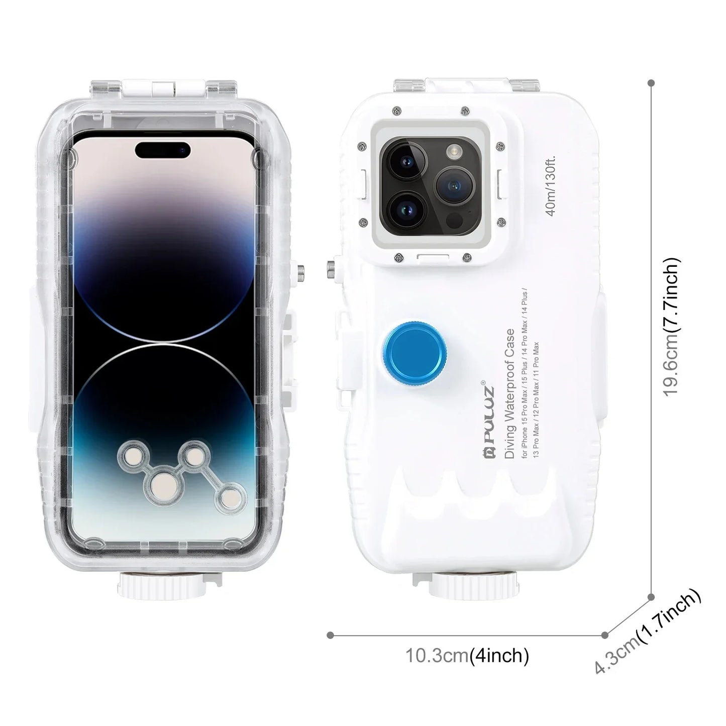 40 meters Sealed Waterproof iPhone Case