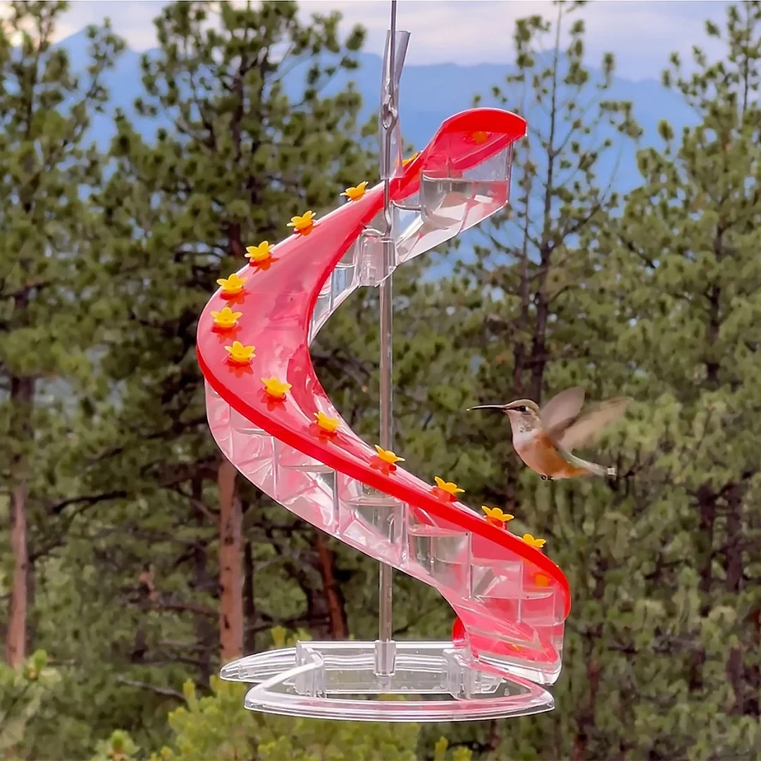 Sherem DNA Helix Hummingbird Feeder