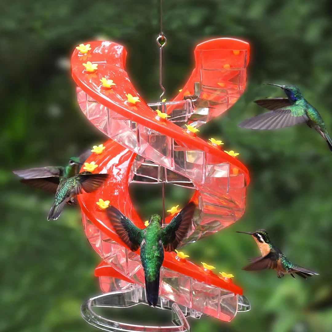 Sherem DNA Helix Hummingbird Feeder