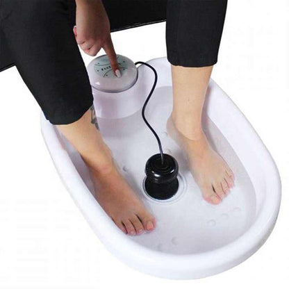 Premium Ionic Foot Detox Cleanse Vibrating Whirlpool Soak Bath