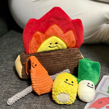 Cozy Campfire Enrichment Toy