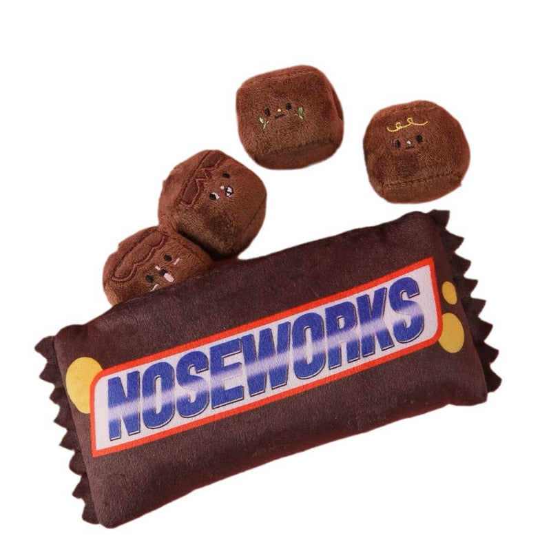 Chocolate Bar Dog Toy