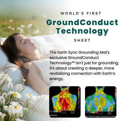 EarthSync Grounding Bed Sheet