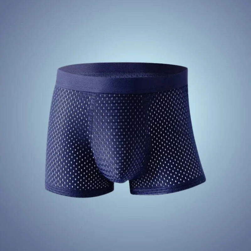 10Pcs - Bamboo Fiber Boxer Shorts – For All-day Comfort