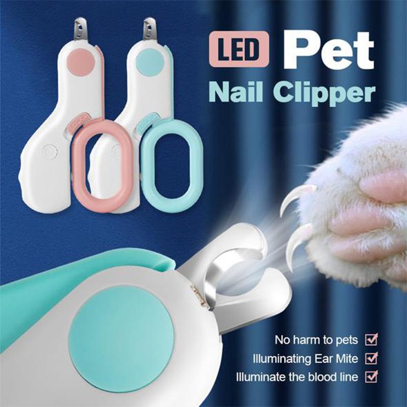 Professional LED Pet Nail Clipper for Cat | Dog