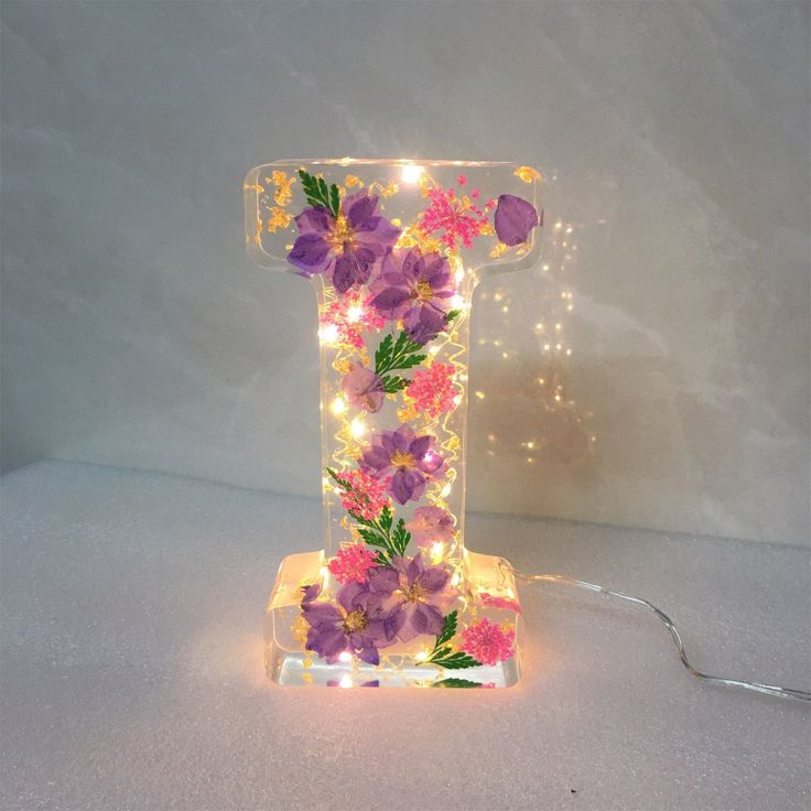 🎁Handmade Floral Night Light🎉