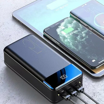 50000mAh Large Capacity Power Bank Mobile Phone Super Fast Charging Mobile Power Tablet Mobile Computer External Power Supply