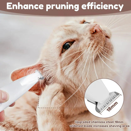 PawGlow LED Pet Grooming Trimmer