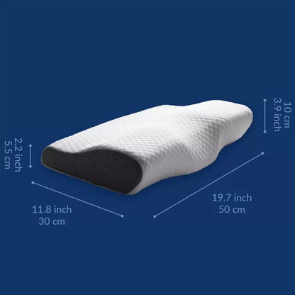 Contoured Orthopedic Memory Foam Pillow for Neck Pain