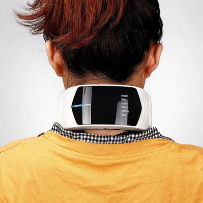 Electric Pulse Neck Massager: Cervical Acupuncture Therapy for Pain Relief