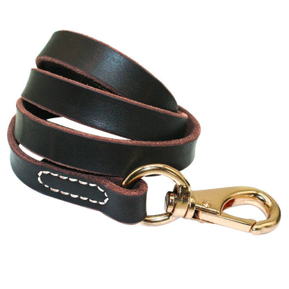 FUREVER PET Luxury Leather Dog Leash