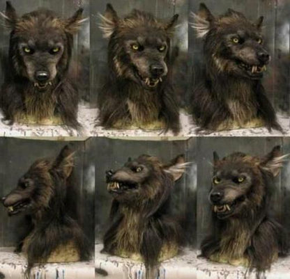 Scary Wolf Mask - Costume Mask for Halloween Masquerade Party