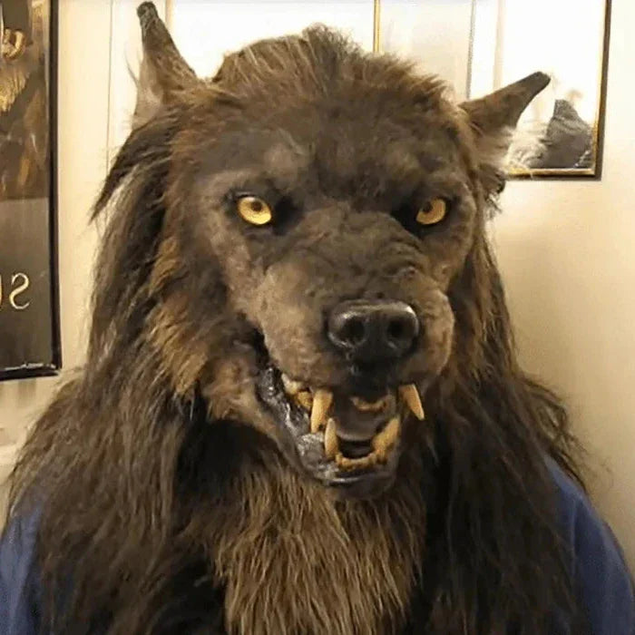 Scary Wolf Mask - Costume Mask for Halloween Masquerade Party