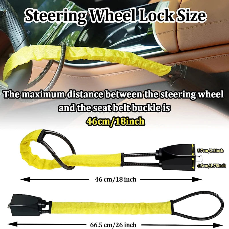 Wheel Shield Steering Lock